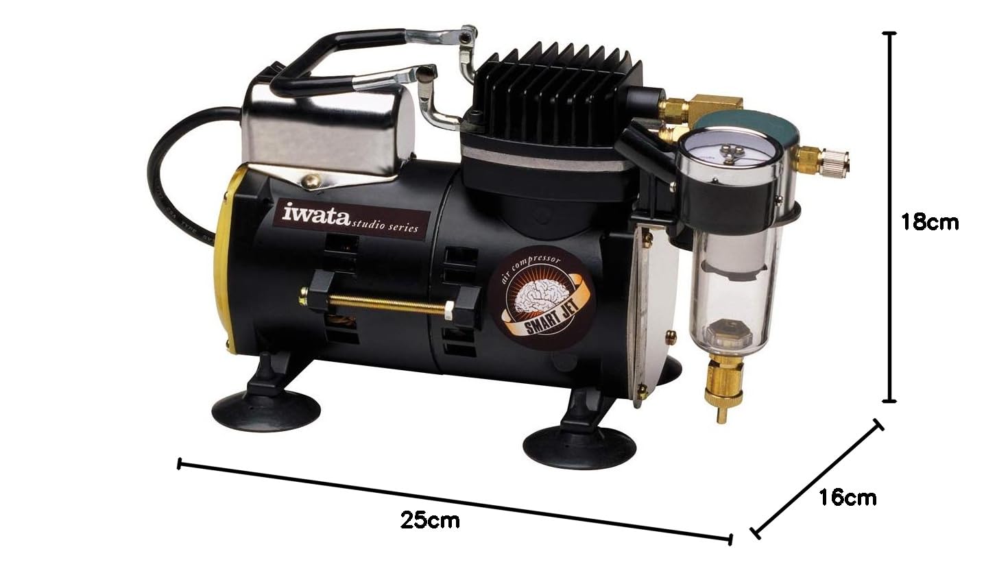 Iwata-Medea - Smart Jet Compressor 1/8 Hp (IS850), Air Compressors